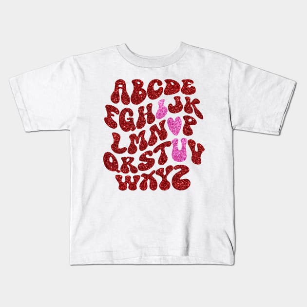 ABC I Love You Kids T-Shirt by Hobbybox